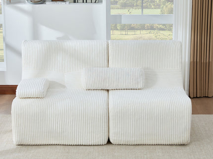 Modern Sectional Loveseat With Ergonomic Design