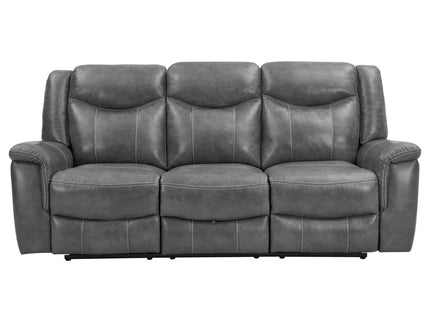Hudson - Motion Sofa Pillow Top Arms Reclining Comfort - Gray