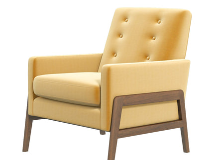 Cole - Solid Wood Lounge Chair