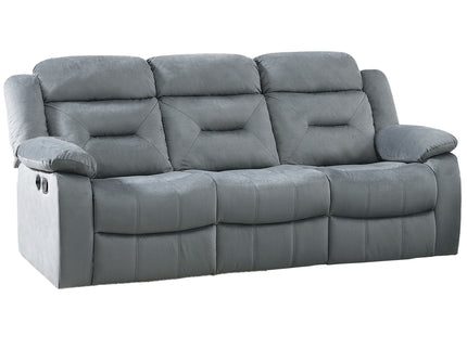 Contemporary Living Room Set With Pillow Arms And Headrest Support