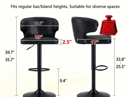 Adjustable Swivel Bar Chair