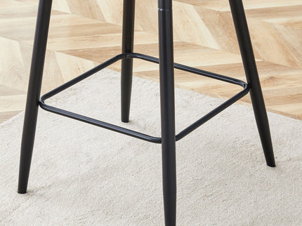 Modern Style Chair With Sleek Backrest Design (Set of 2)