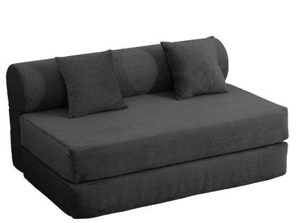 Convertible Sofa Bed, 2 Seater Fold Out Floor Couch