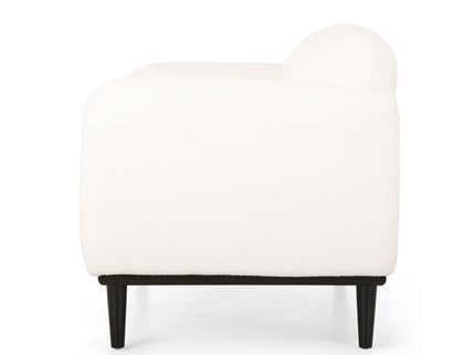 Sway - Upholstered Loveseat With Wood Legs And Round Arms