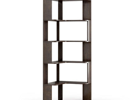 L-Shaped Design Corner Bookshelf
