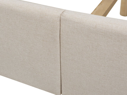 Marcella - Upholstered Shelter Headboard Bed Set