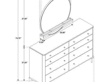 Benson - Dresser With Mirror