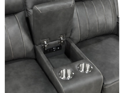 Mckinley - 3 Piece Reclining Sofa Set - Gray