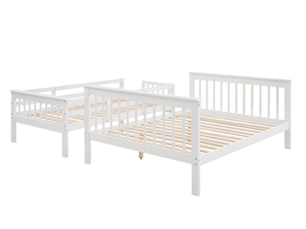 Stairway Bunk Bed With Storage And Guard Rail For Bedroom
