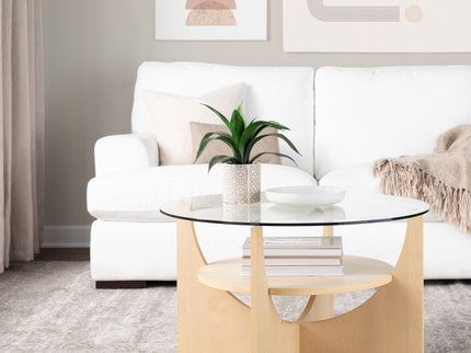 U - Shaped Contemporary Coffee Table