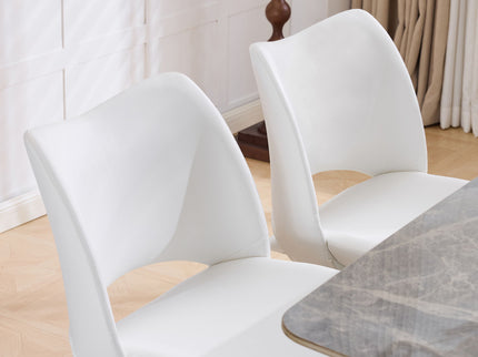 Modern Swivel Dining Chair With High Back