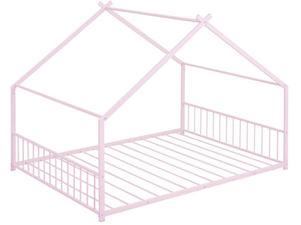 Metal House Bed
