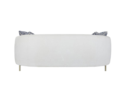 Rounded Sofa - White
