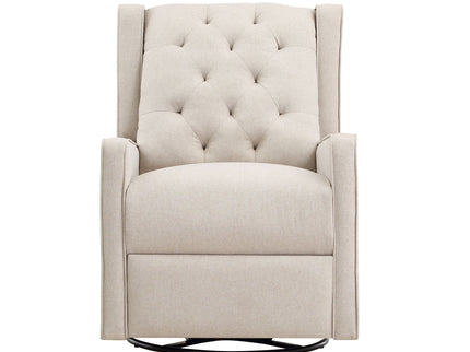 Milah - Gliding Swivel Recliner Tufted