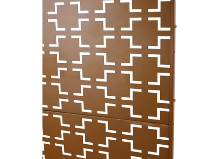 Outdoor & Indoor Metal Privacy Freestanding Decorative Screen