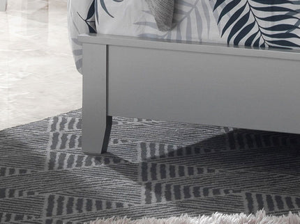 Padded Headboard Bed