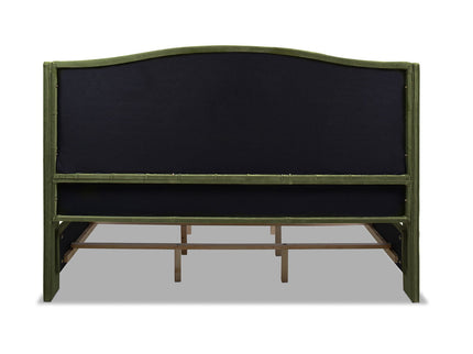 Marcella - Upholstered Shelter Headboard Bed Set