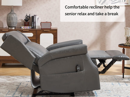 Manual Recliner Chair  With Heavy Duty Motion Mechanism, 8 Vibrating Nodes And 3 Massage Modes For Living Room
