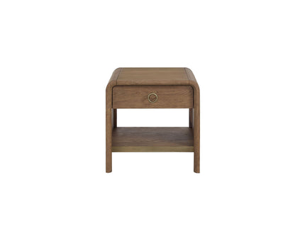 Waterfall - End Table - Light Brown