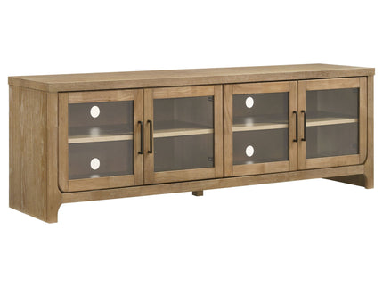 Trowbridge - 4 Door TV Stand - Oak