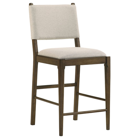 Crispin - Upholstered Counter Side Chair (Set of 2) - Brown
