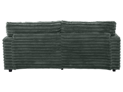 Oversized Double Chaise Lounge Sofa Bed With USB Ports And Cup Holders