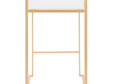 Fuji - Contemporary / Glam Design Counter Stool (Set of 2)