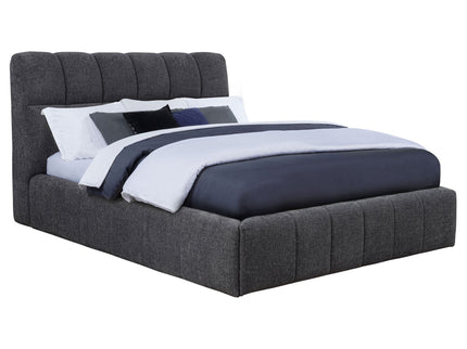 Branson - Platform Bed With Tufted Headboard