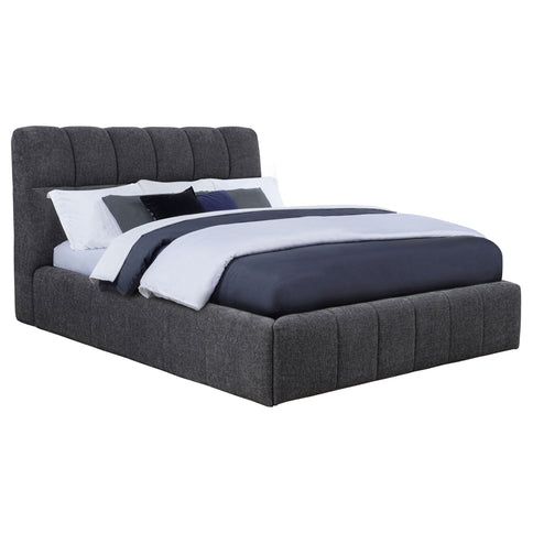 Branson - Platform Bed With Tufted Headboard