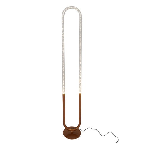 Zeon - LED Floor Lamp, 110 - 120V - Bronze