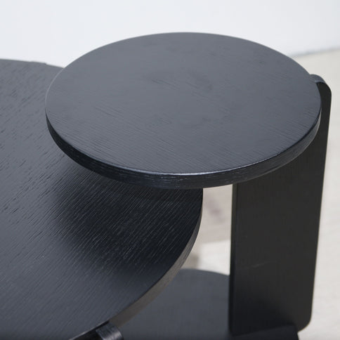 Round Coffee & End Table Set