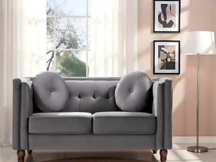 Chesterfield Loveseat 2 Seater Couch For Living Room