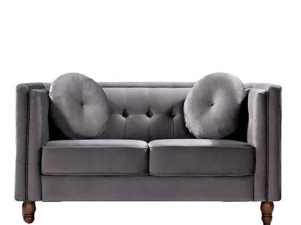 Chesterfield Loveseat 2 Seater Couch For Living Room