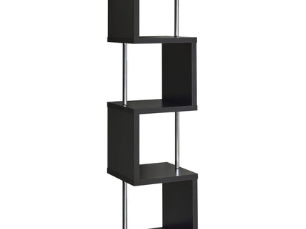 4 Tier Bookcase With Accents