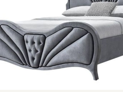 Dante - Queen Bed - Gray