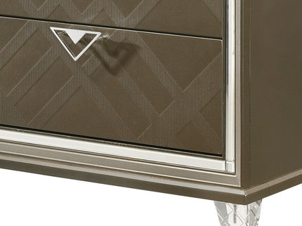 Skylar - Nightstand - Champagne