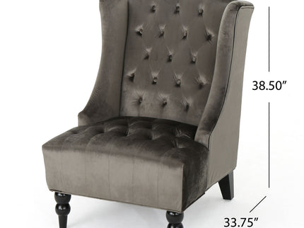 Toddman - Hi - Back Club Chair With Elegant Design