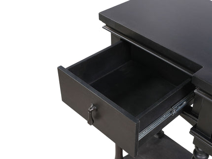 Retro Console Table With 3 Soft Close Drawers