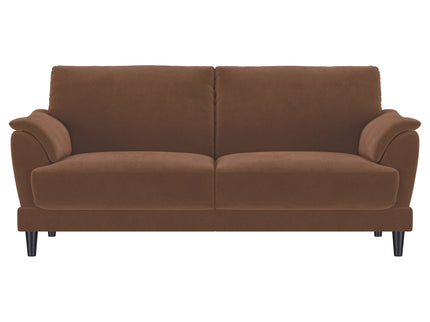 Dania - Sofa With Tufted Arms - Rust