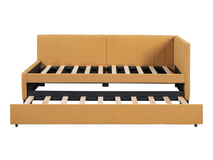 Upholstered Daybed, Sofa Bed Frame, No Box Spring Needed