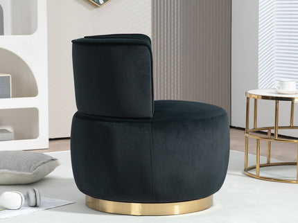 360 Degree Swivel Cuddle Barrel Accent Sofa Chair