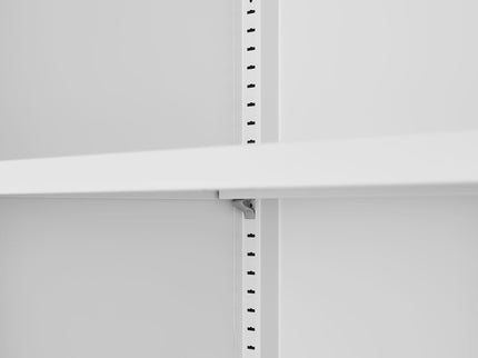 Modern Storage Cabinet With Adjustable Shelves, Magnetic Door Stopper