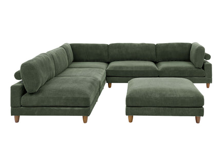 Modern Modular Sectional With Adjustable Back Support