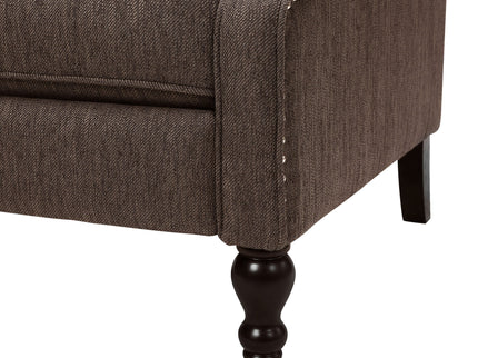 Dunham - Contemporary Fabric Tufted Oversized Pushback Recliner
