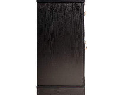 Sideboard Cabinet With 3 Drawers And 6 Arched Glass Doors