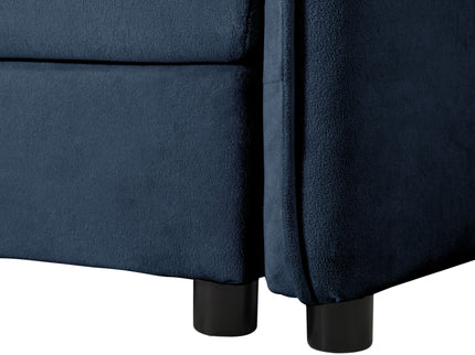 Modern Comfy Deep Seat Modular Sectional Sofa Cloud Couch With Ottoman