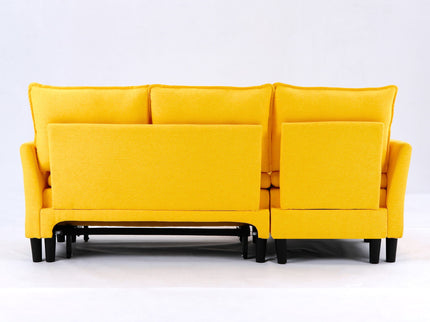 L-Shaped Reversible Chaise Sectional Sofa With Storage