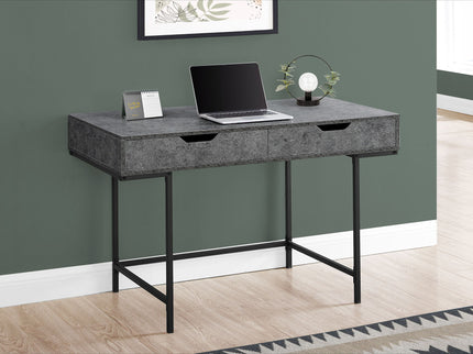 Computer Desk For Home Office, Laptop, Storage Drawers, Contemporary & Modern