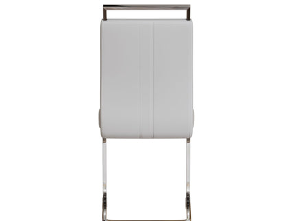 Modern Dining Chairs With Padded Seat, High Back
