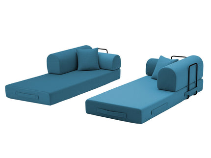 Convertible Sleeper Sofa Bed, Floor Lounge Couch For Living Room